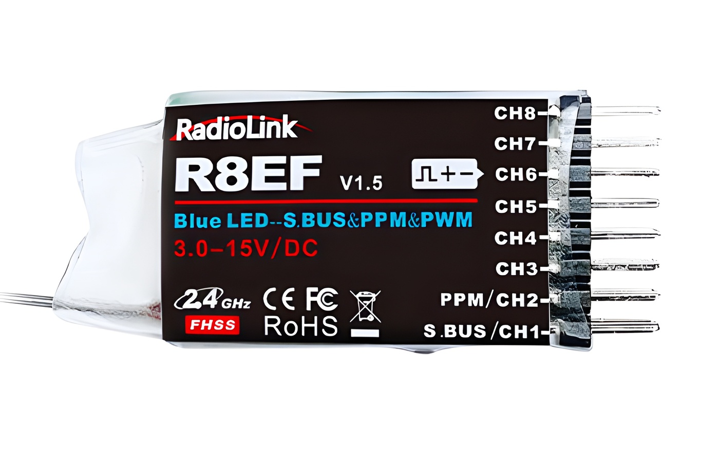 RadioLink Empänger R8EF 8ch R8EF