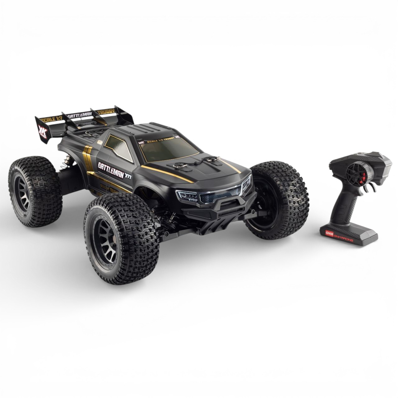 Yikong YT7 Pro BATTLEMANN 1/7 Truggy 4WD Brushless Matt Schwarz YK9071A - Abbildung 5