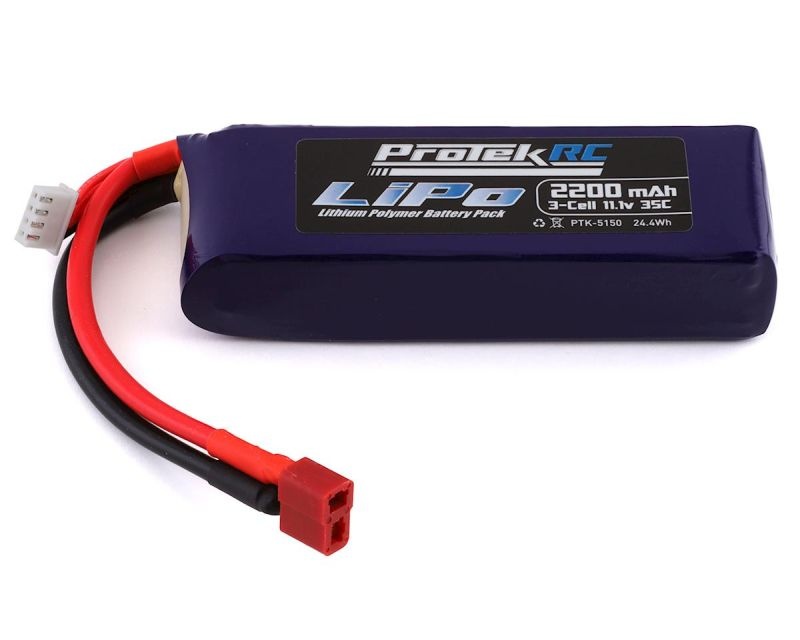 ProTek RC 3S 35C Supreme Power LiPo Batterie für Motorheizung (11.1V/2200mAh) TRX Mini XRT