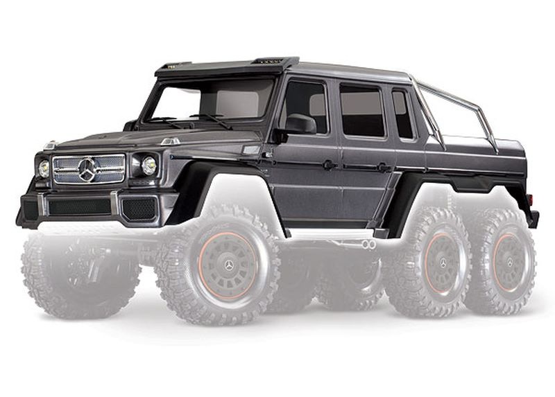 Traxxas Karo Mercedes Benz G63 silber - matt 8825X