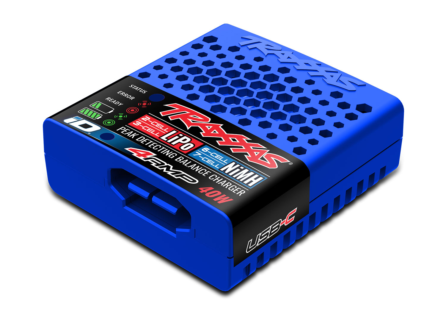 Traxxas USB-C-Multi Lader 40W NiMH/LIPO mit iD-Akkuerkennung** 2985 - Abbildung 1