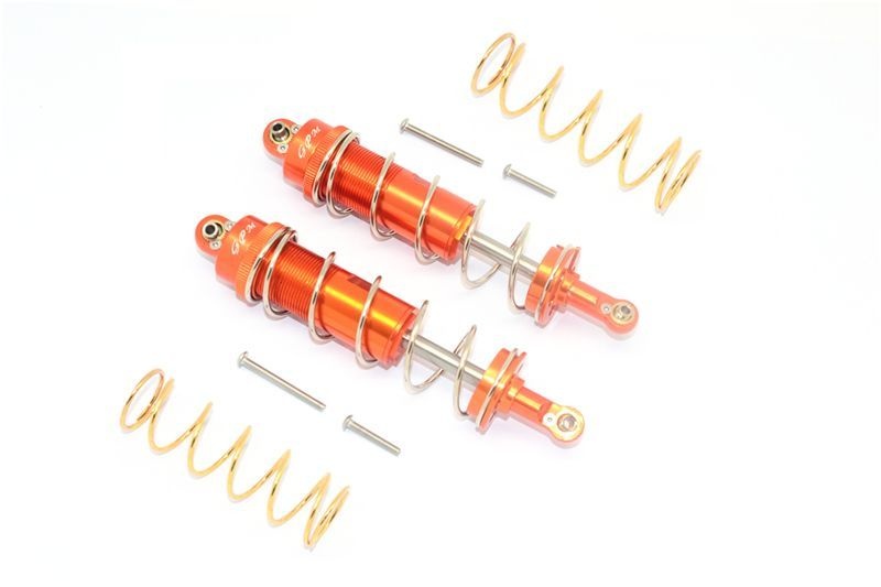 GPM Alu Öldruckstoßdämpfer v/h 125mm orange Traxxas MAXX