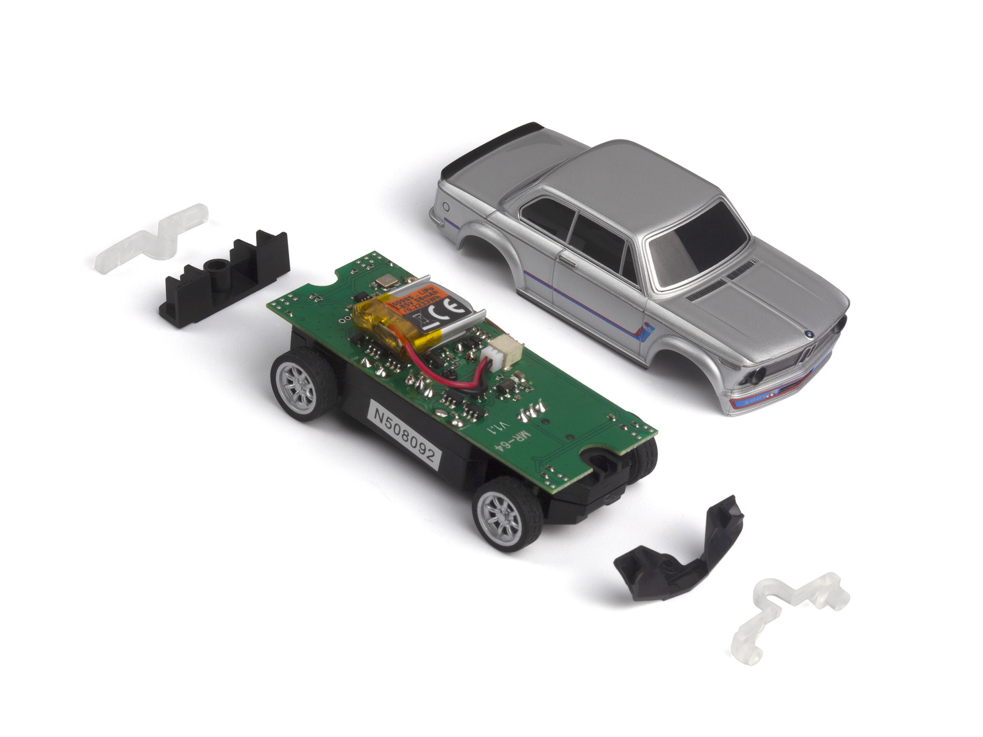 HPI nano-TTR BMW 2002 Turbo - Silber -Car Only- 161403 - Abbildung 6