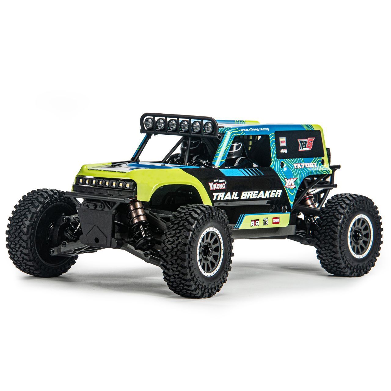 Yikong TB8 Trail Breaker 1/8 Offroad Desert Trail Truck Grün YK7081 - Abbildung 1