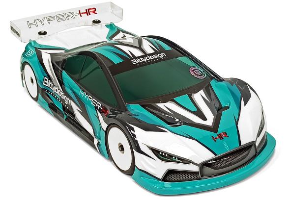 Bittydesign HYPER-HR clear body 1/10 TC 190mm, Light weight BDTC-190HYPHR