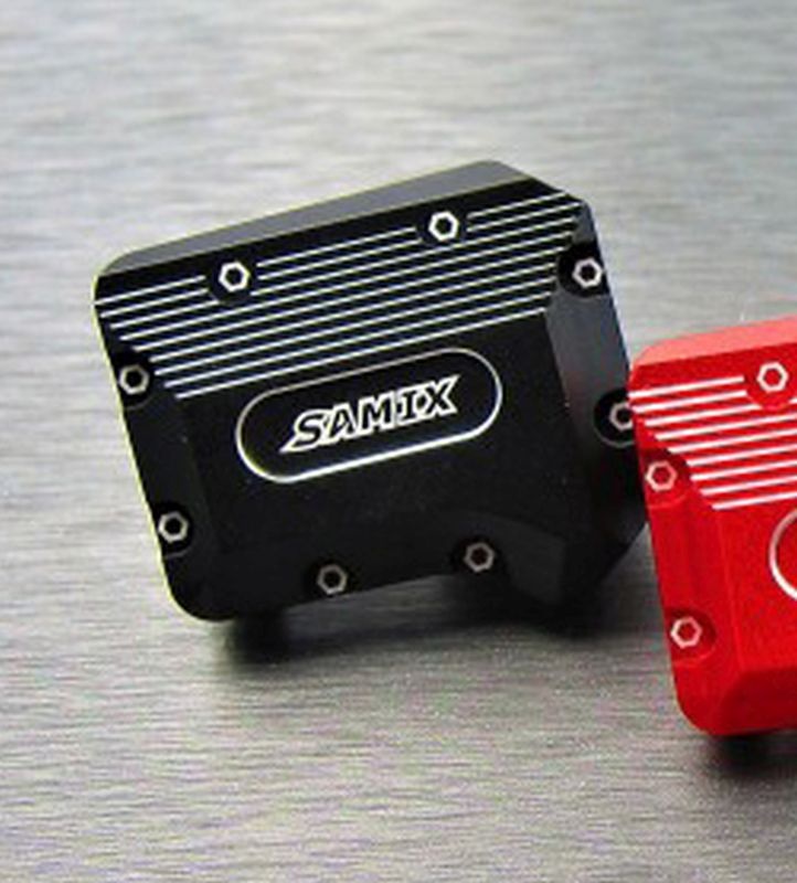 SAMIX Aluminium Differentialgehäuse schwarz für TRX TRX4 & 6 TRX4-6075