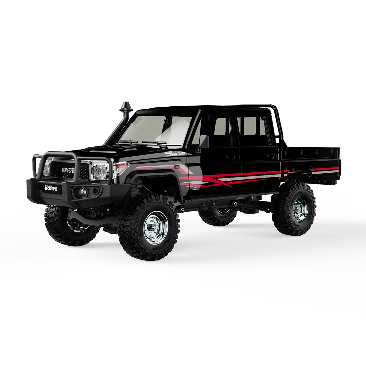 UDI RC Toyota Land Criuser Off-Road Scale Crawler 1/18 Schwarz - Abbildung 1