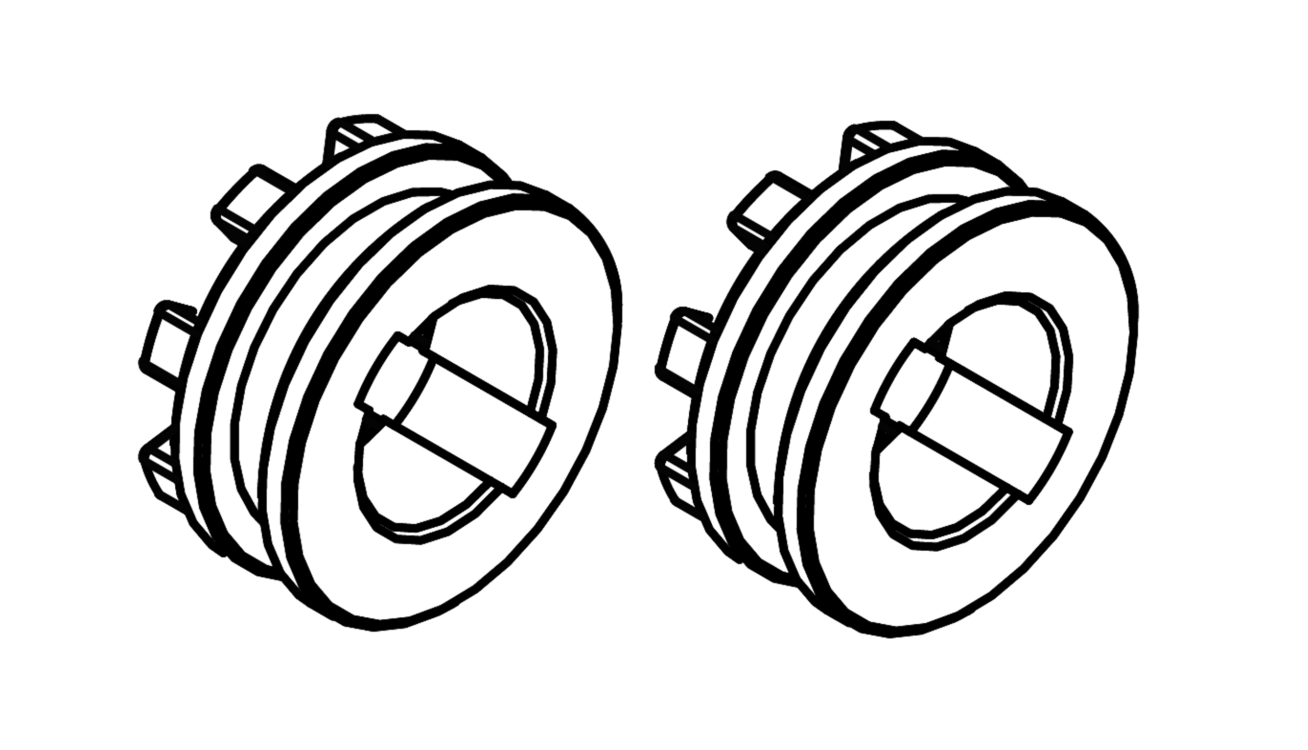 Amewi Differential Sperr-Befestigung 17223030