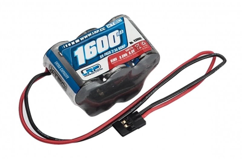 LRP XTEC RX-pack Hump 2/3A NiMH - JR - 6.0V - 1600mAh 430601 - Abbildung 1