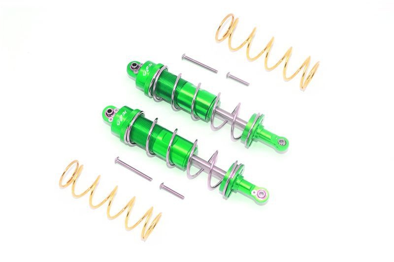 GPM Alu Öldruckstoßdämpfer v/h 125mm grün Traxxas MAXX