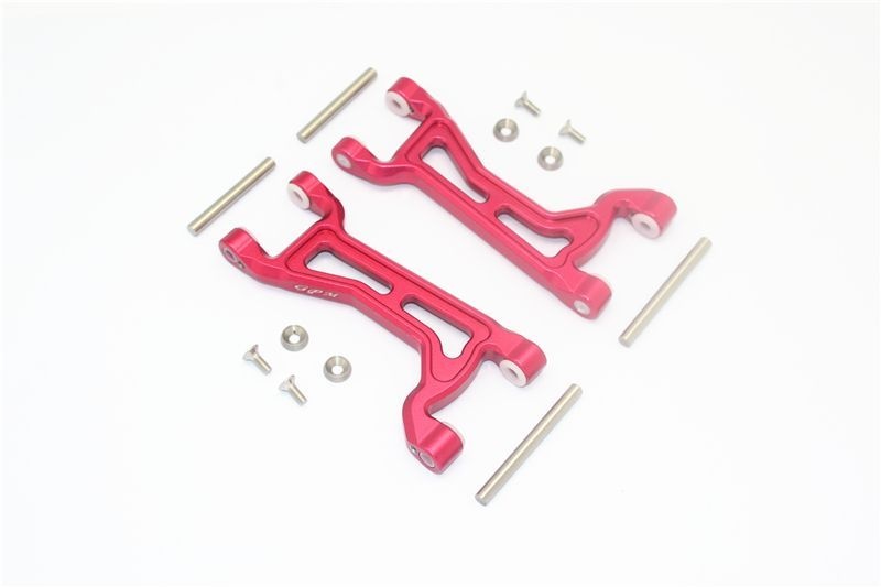 GPM Alu Querlenker oben v/h rot Traxxas MAXX