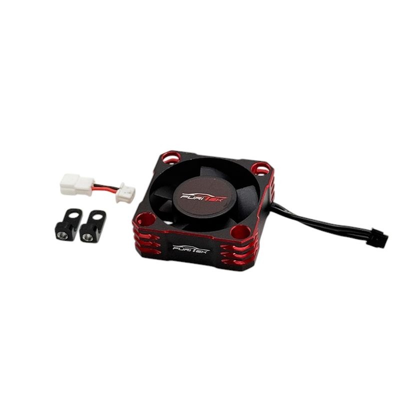 FURITEK AeroSpin 30K Lüfter Black/Red Edition 30x30mm für SlideTech-Regler FUR-2674