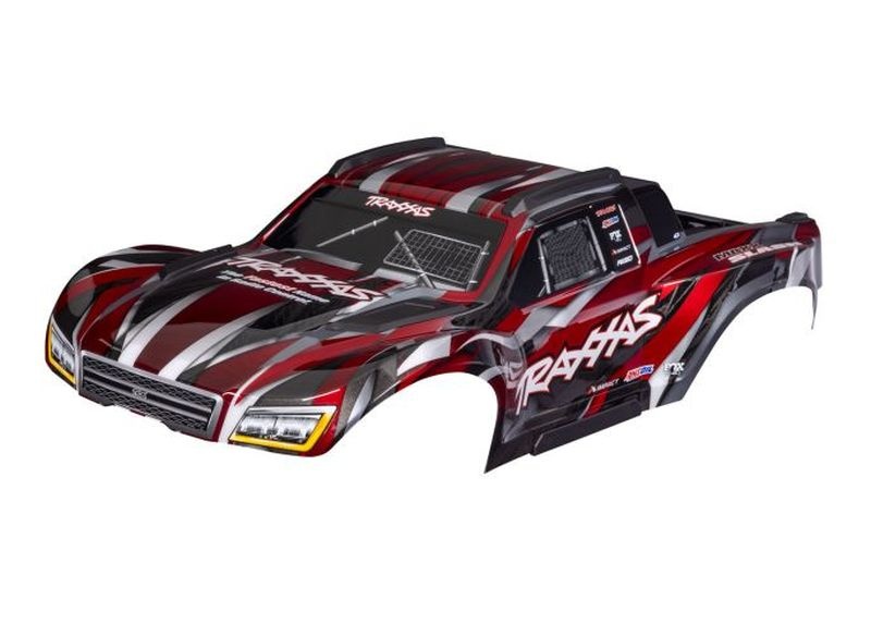 Traxxas Karosserie Maxx Slash rot mit Aufkleber  10211-RED - Abbildung 1
