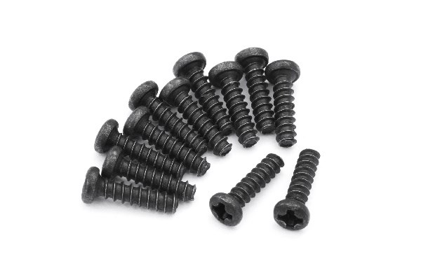 BLACKZON Pan head Self Tapping Screws PBHO2*8mm 540047