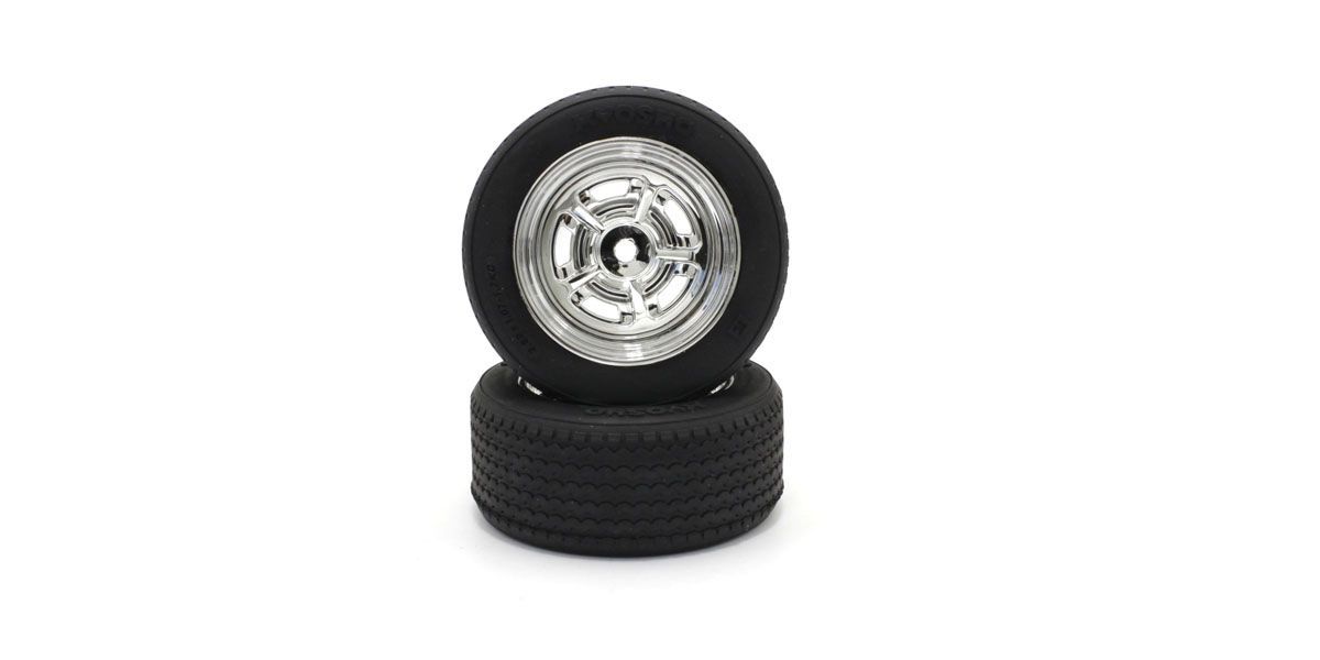 Kyosho Verklebte Reifen Rostyle Plate 1 1:10 Fazer 2.0 (2) FATH703SMM