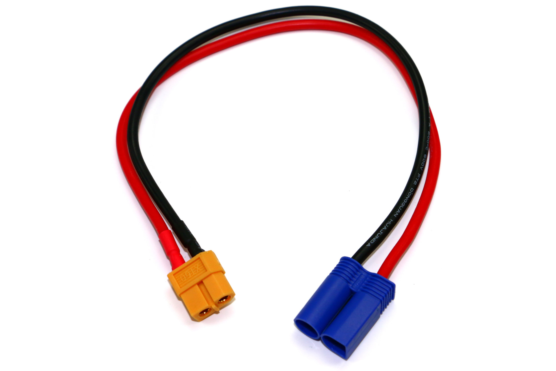 HRC Ladekabel - Gold - XT60 Ladestecker zu EC5 Stecker- 300mm HRC9608