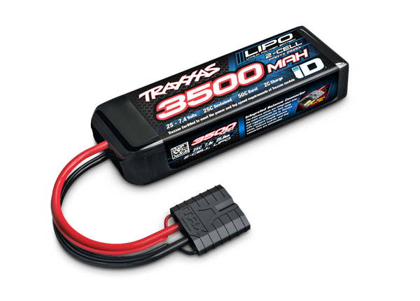 Traxxas Lipo Akku 2S 3500mAh 7,4V 2-Zellen 25C 2825X - Abbildung 1