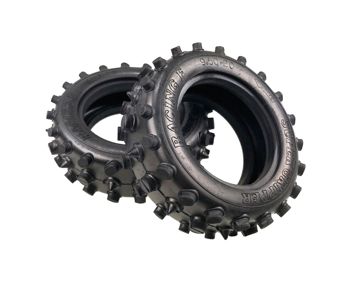 Tamiya 05110 Block-Spike Reifen vorne (2) 319805110