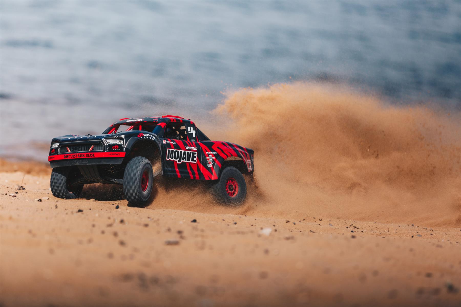 ARRMA 1/7 MOJAVE 6S 4WD BLX Desert Truck RTR Red/Black ARA7604V2 - Abbildung 6