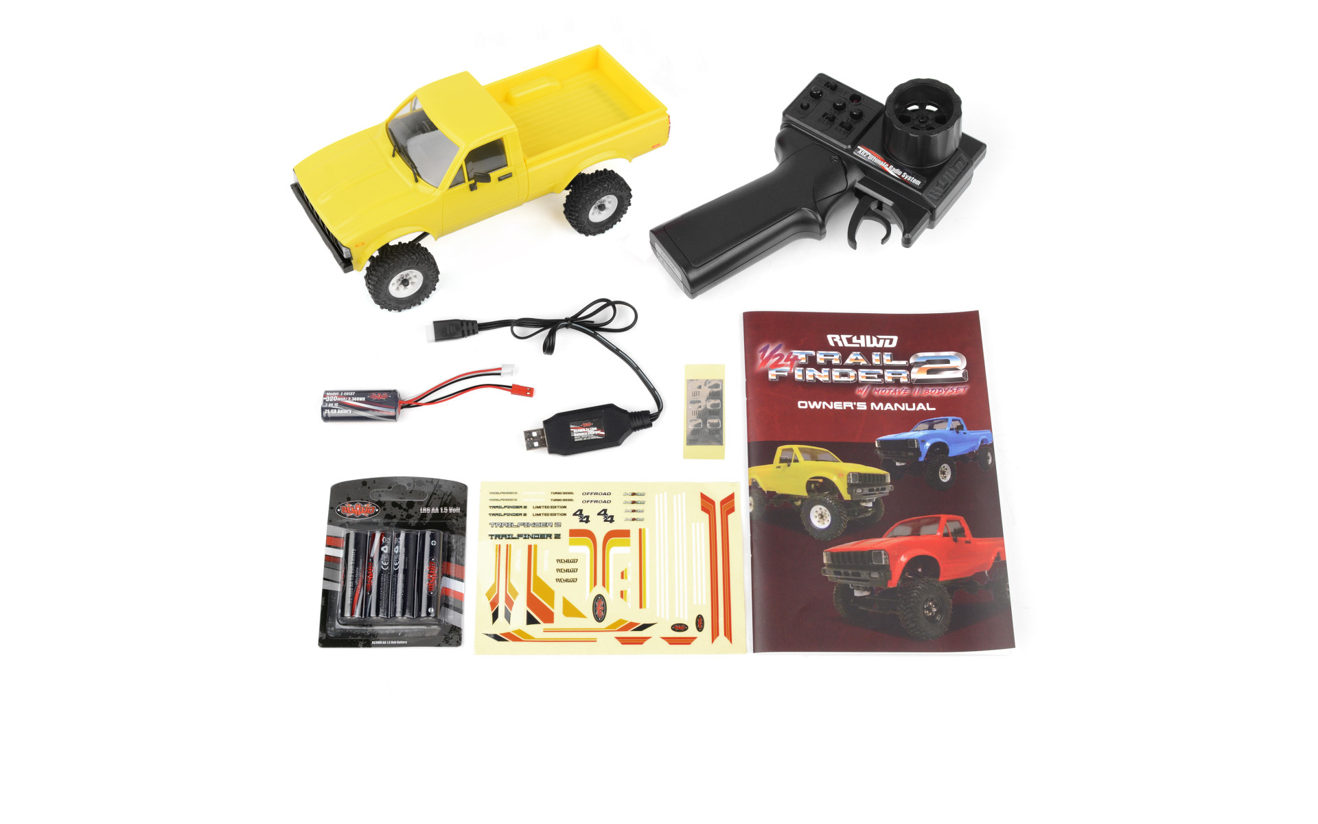 RC4WD 1/24 Trail Finder 2 RTR w/ Mojave II Hard Body Set Z-RTR0051
