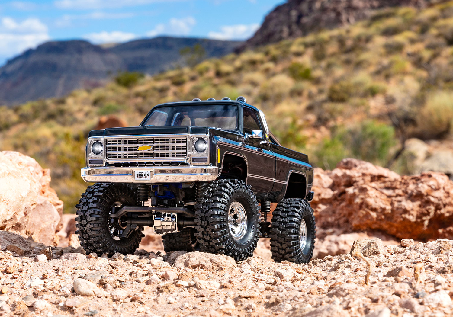TRAXXAS TRX-4M Chevy K10 4x4 High Trail schwarz 1/18 Crawler RTR 97064-1 - Abbildung 8