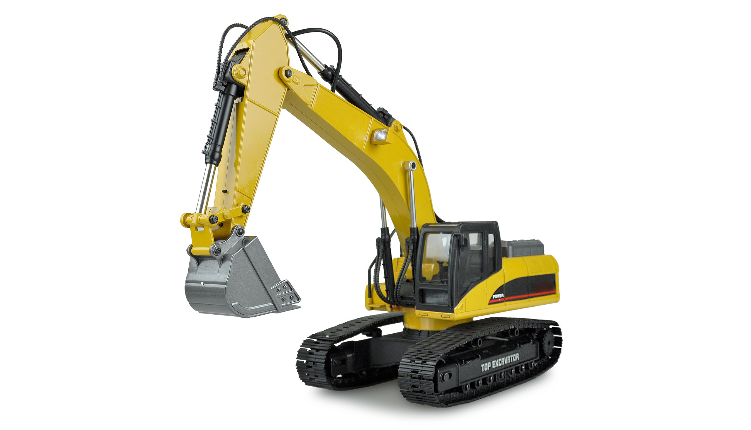 Amewi Bagger Vollmetall V3 im Koffer Lederoptik, 1:14, RTR 22344 - Abbildung 1