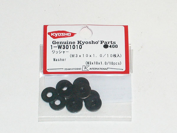 Kyosho UNTERLEGSCHEIBEN#M3X10X1 (10) 1-W301010