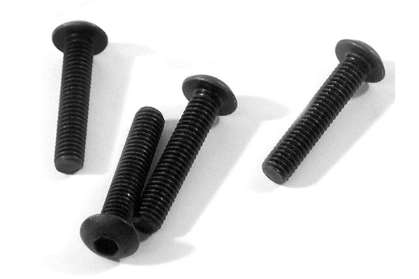 HPI Innensechskant-Flachkopfschraube M3x15mm (4St) Z216 - Abbildung 1