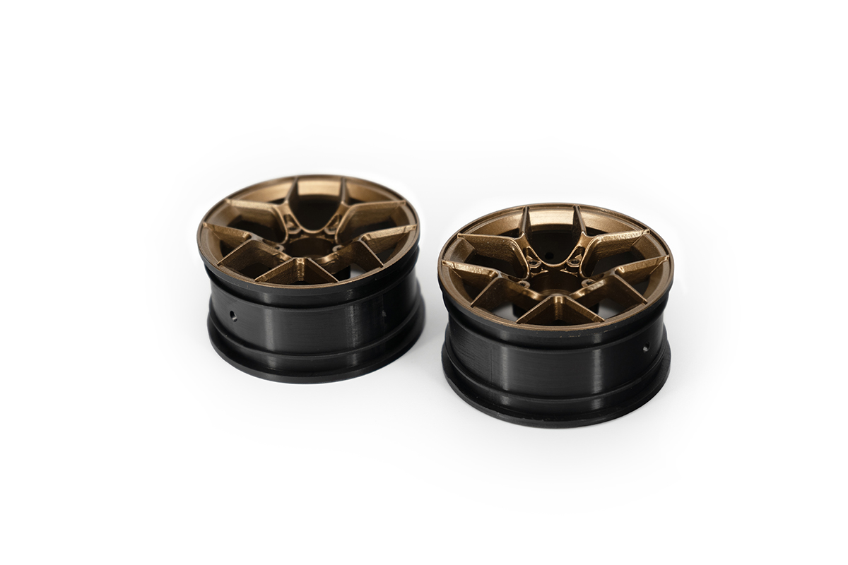 HPI RTR Aero 5 Felge 26mm Bronze (6mm Offset/2St) 161203