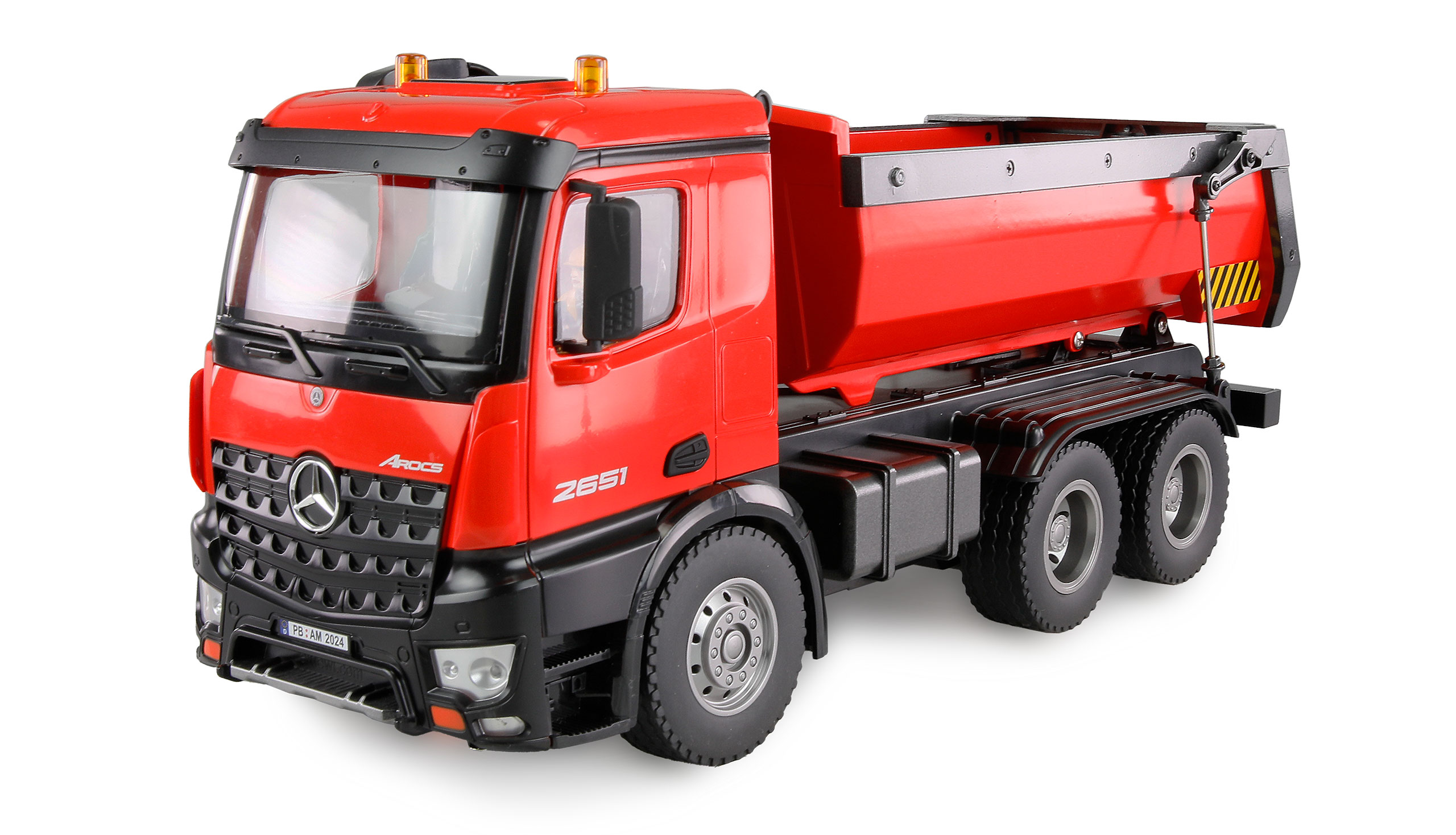Amewi Mercedes-Benz Arocs Muldenkipper 6x4 RTR rot 22407