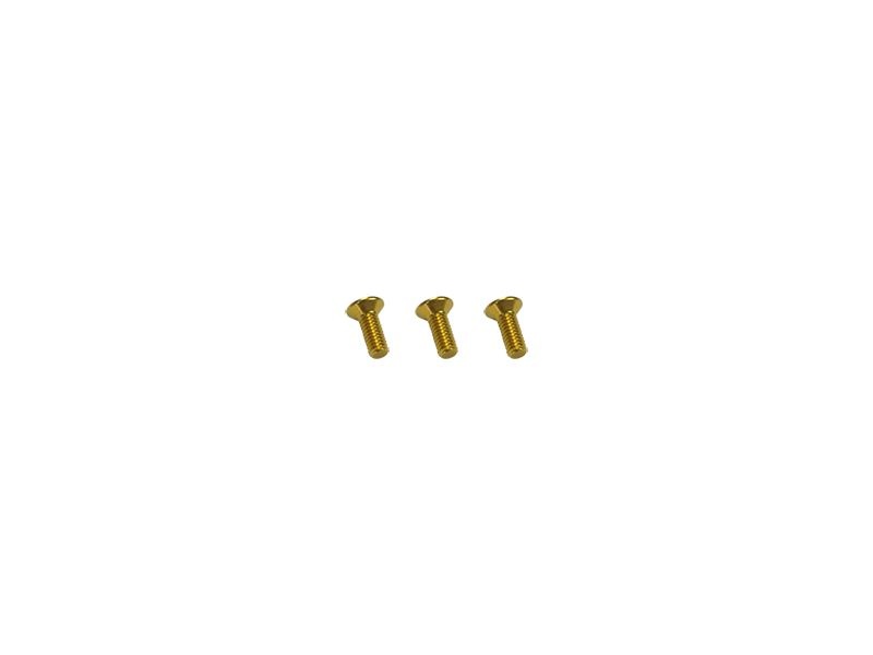Dash 540 Motor Screw Allen Countersunk M2.5 X 7 Golden (7075 749003