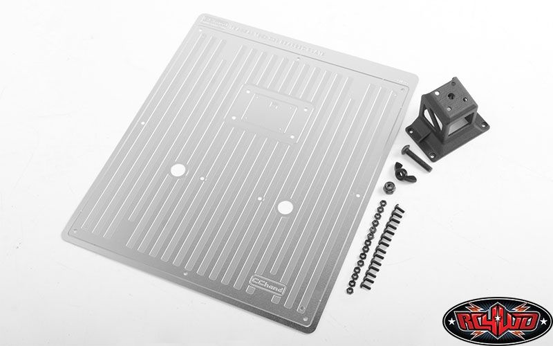 RC4WD Shield Steel Bed Cover w/ Tire Holder VVV-C0972