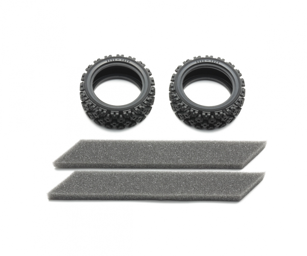 Tamiya 54861 1:10 Reifen (2) Rally Block weich 26mm 300054861