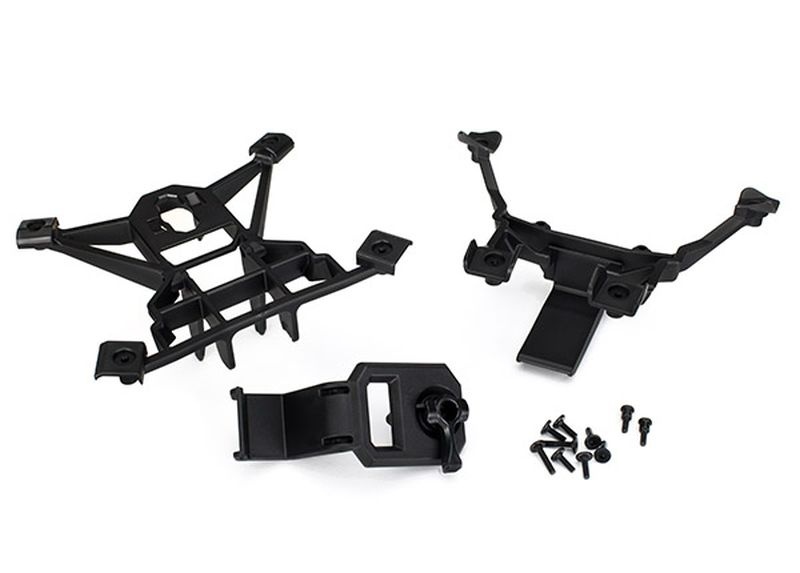Traxxas Karo-Halter, vorn/hinten 3x15mm BCS (4) 3x12mm 7715 - Abbildung 1