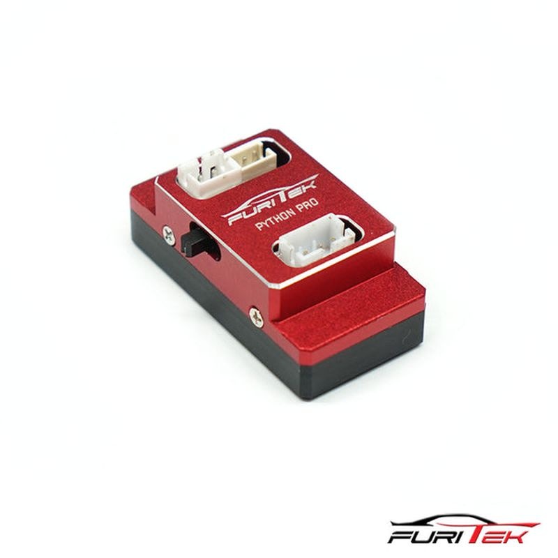 FURITEK Python PRO 40A/70A Brushed/Brushless Regler, Alu-Gehäuse rot für 1/18 & 1/24 RC Crawlers FUR-2301