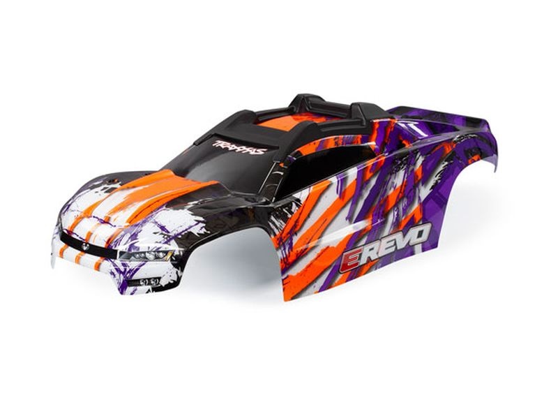 Traxxas Karo E-Revo purple mit Aufkleber 8611T