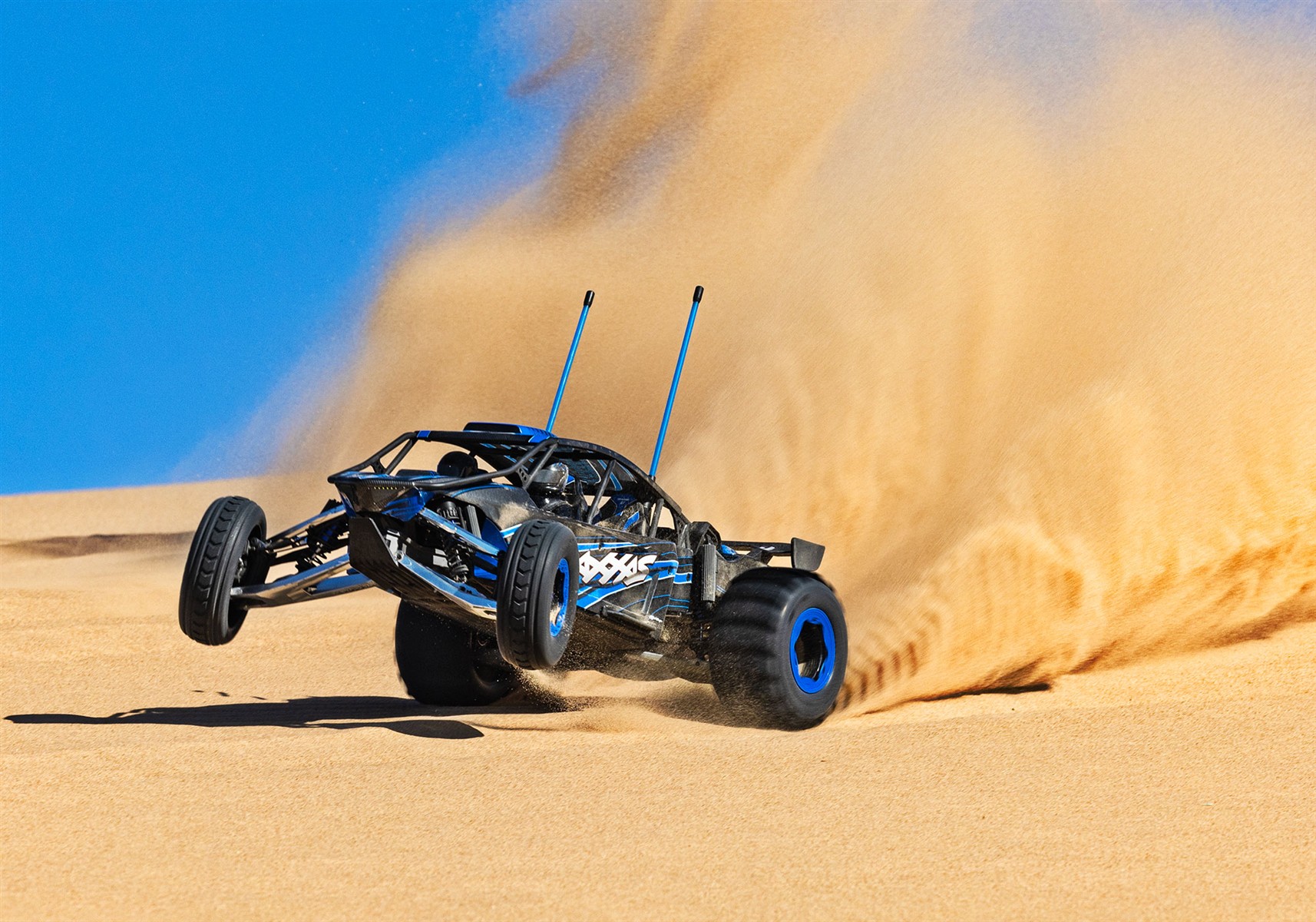 Traxxas FUNCO RWD 8S VXL 1/6 Sand Car Blau RTR Brushless o. Akku & Lader 109076-4 - Abbildung 15