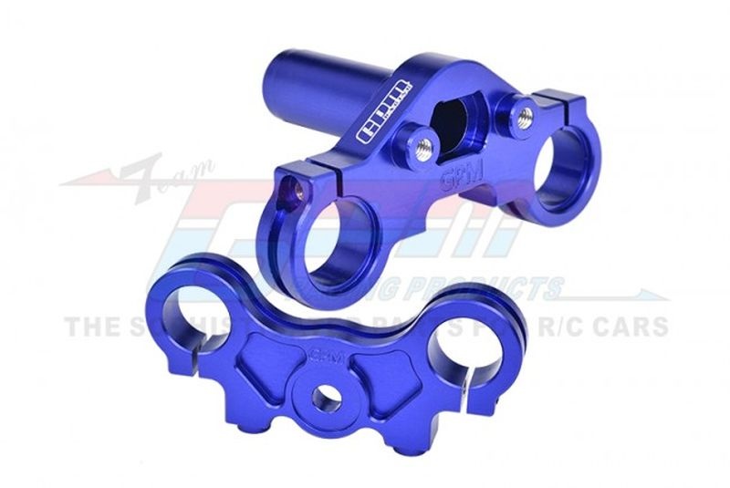 GPM Alu Triple-Clamp-Set blau 1/4 PROMOTO-MX MOTORCYCLE RTR FXR-LOS06000/60 MX028B