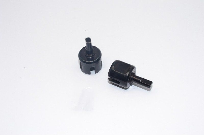GPM Stahl Differentialachsen schwarz Tamiya DT03