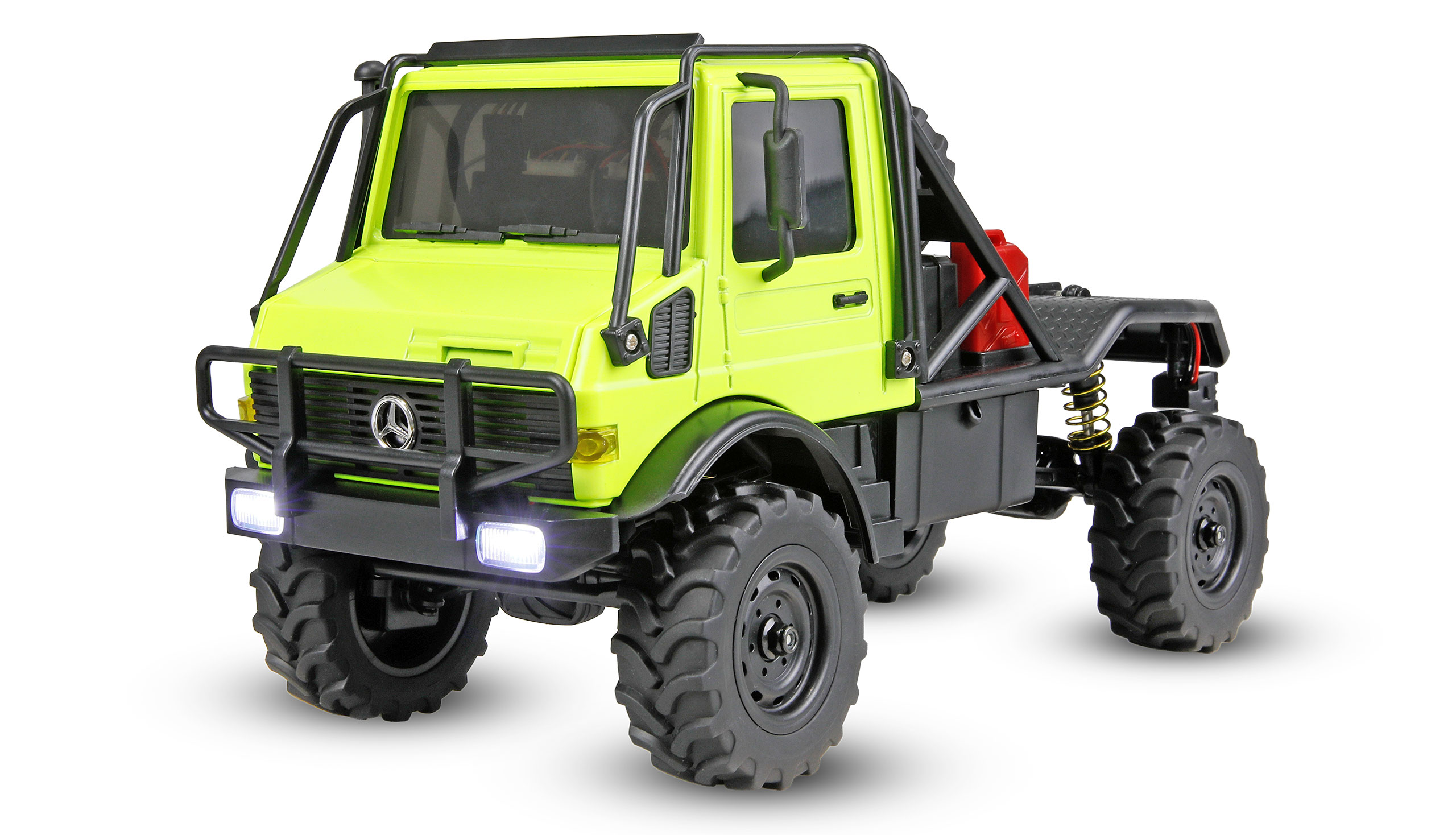Amewi Mercedes-Benz Unimog U4000 Scale Crawler 4WD 1:18 RTR grün 22767