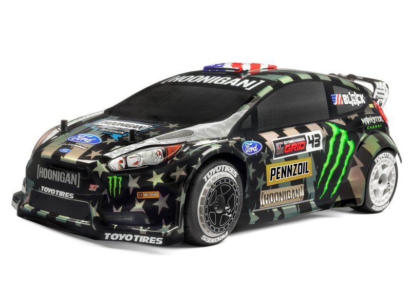 HPI Ken Block Gymkhana Ford Fiesta ST RX43 lackierte Karosserie WR8 117410