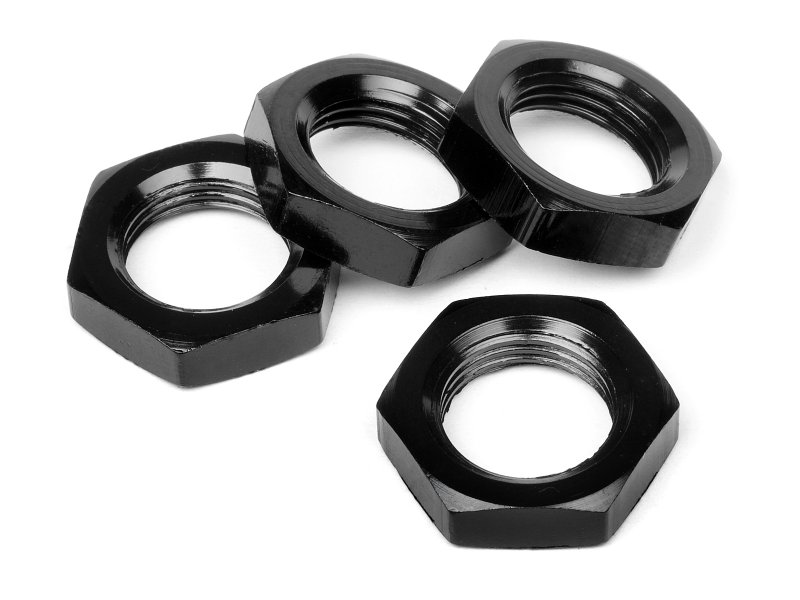 HPI Radmutter 17mm (schwarz 4St) 67492 - Abbildung 1