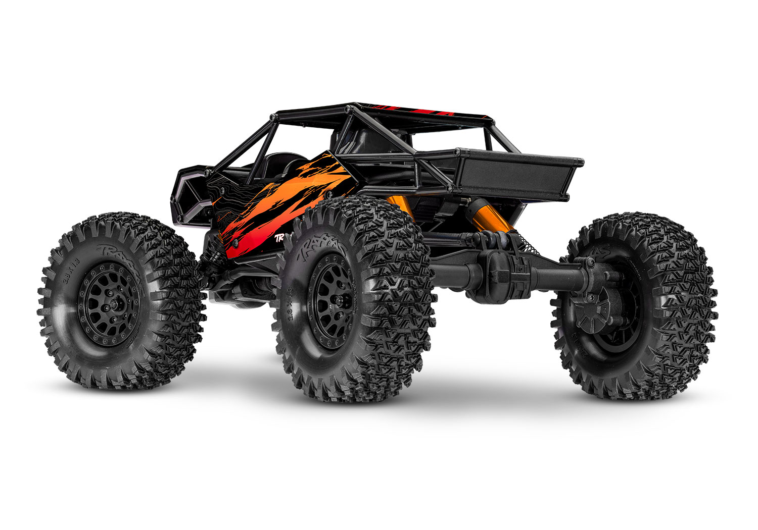 Traxxas TXC-4M Extreme Brushless Crawler 1/18 RTR orange RTR m. Akku&Lader 120074-1-ORNG - Abbildung 3
