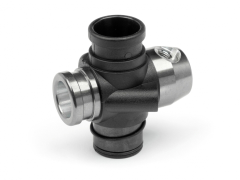 HPI Gehäuse Schiebevergaser (Gunmetal) 101748