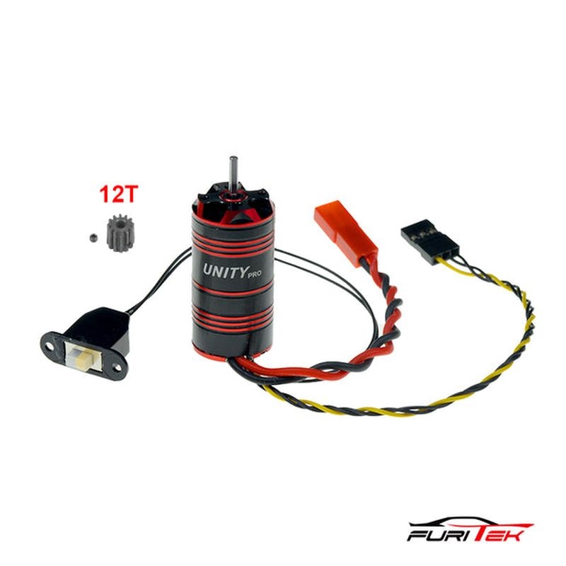 FURITEK Unity PRO 3500KV 2in1 Micro FOC Brushless System für Redcat Ascent-18 FUR-2573