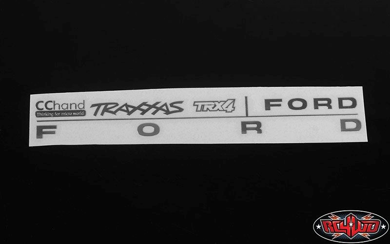 RC4WD Front Metal Emblem for Traxxas TRX-4 '79 Bronco Ranger VVV-C0489