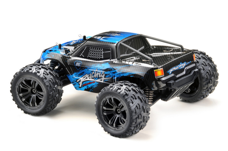 Absima 1:14 Elektro High Speed Monster Truck RACING schwarz/blau 4WD RTR 14004