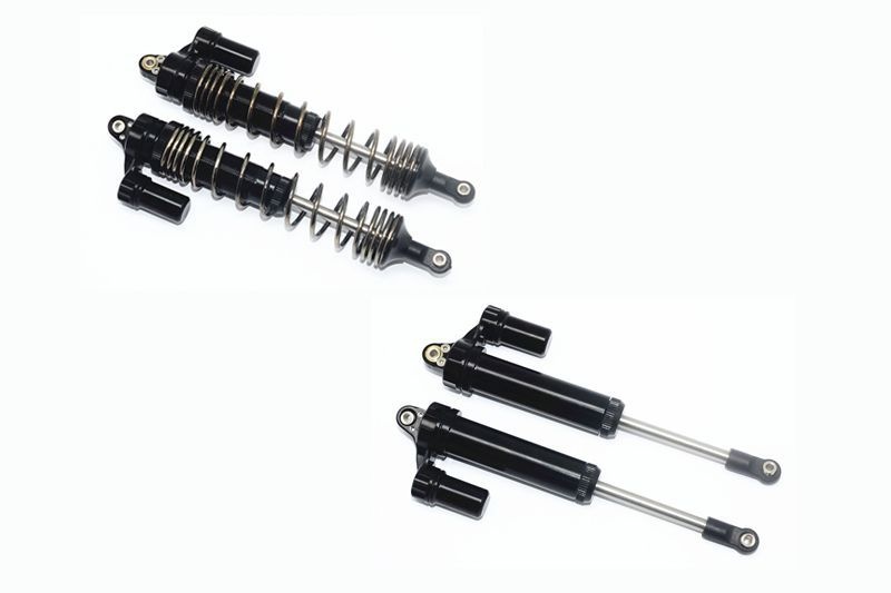 GPM Alum. L-Shape Piggy Back Dämpfer Set vorn 135mm (4 Stk.) Traxxas UDR