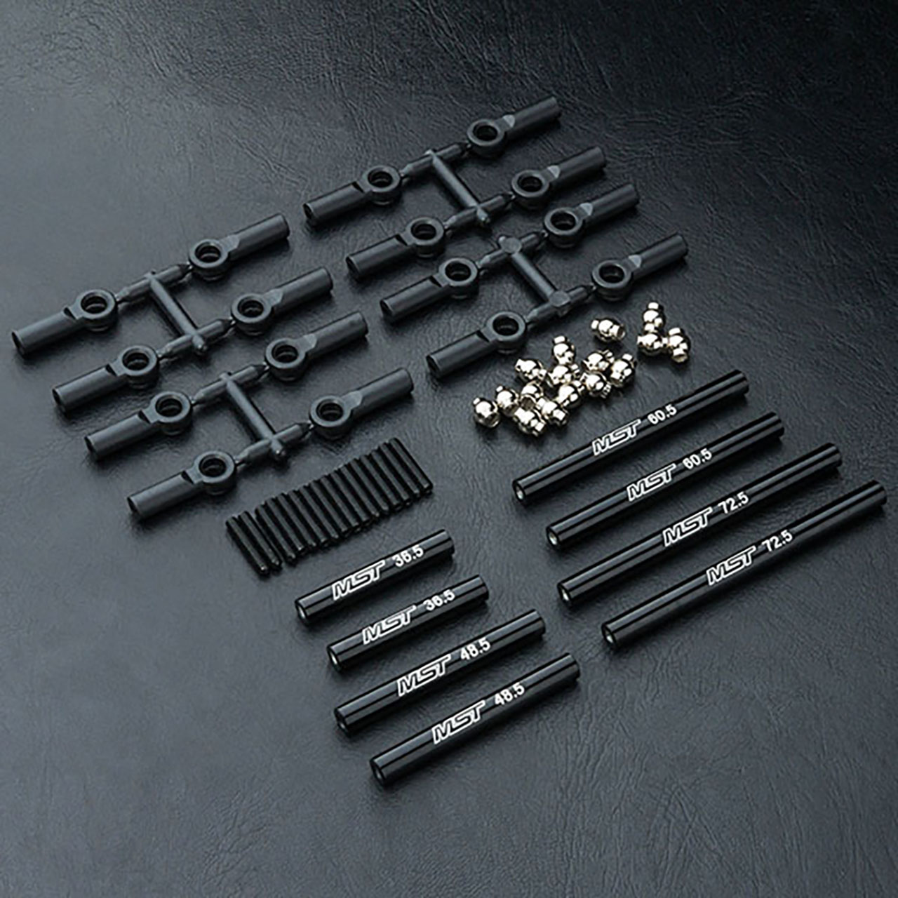 210538BK Verbindungsstange Set Alu schwarz 267mm CMX