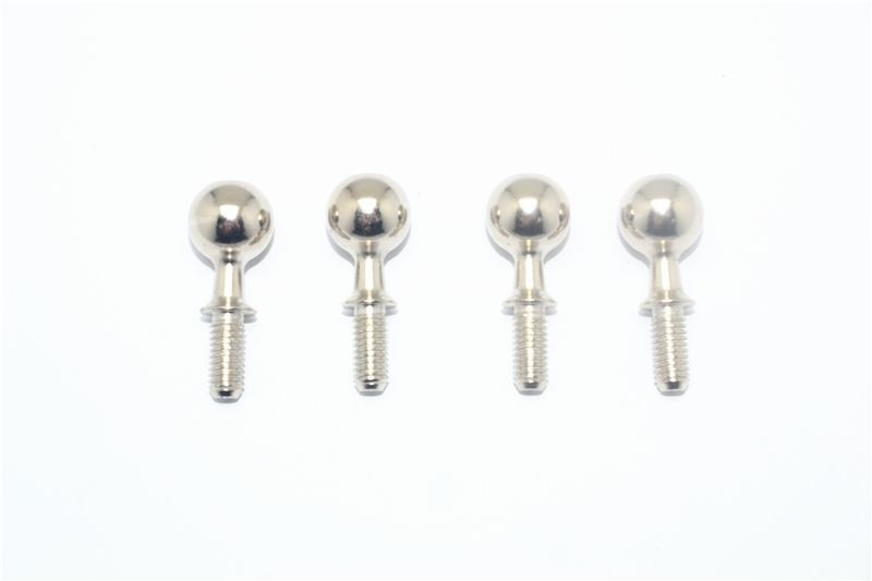 GPM GPM Pivotballs gehärtet für vordere Lenkhebel (4 Stk.) ARRMA Kraton, Talion, Typhon, Senton, Outcast, Notor. 6S MAK007SS